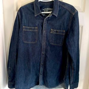 GAP heavyweight denim shirt